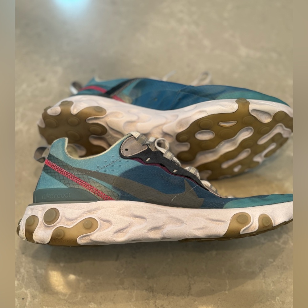 Men’s Nike React Element 87 - ROYAL TINT - Size 10 - Picture 3 of 12